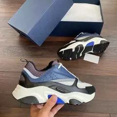 Bloco de cor pai sapatos masculinos, Calçados esportivos de topo baixo, respirável sapatos casuais, nova moda, B22, 2024 na internet