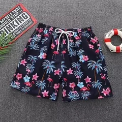 Calça de praia casual masculina, materiais de alta qualidade, material fino, calça quente, várias opções disponíveis - comprar online