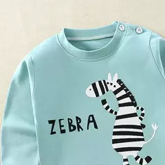 Desenhos animados pijama terno infantil, tops e calças, conjunto de duas peças para meninos e meninas, pijamas de algodão bebê, roupas de 1 a 6 anos para primavera e outono na internet
