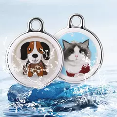 Pet Compatível com Bluetooth Inteligente Wearable Anti-Lost GPS Tracker, localizador à prova d'água, Rastreamento em tempo real, cão, Cat Collar, encontrar dispositivo - comprar online