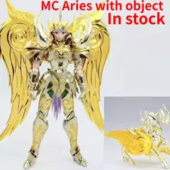 Em estoque mc jm gt modelo saint seiya ex mítico saint pano alma dourada leo câncer peixes virgem libra figura de ação brinquedo presente - comprar online