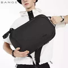 BANGE-Mochila de Viagem Impermeável Multifuncional, Sacos Escolares Masculinos Anti-Ladrão, Mochilas Laptop, Moda, 15.6";;VERDADEIRO;;"BA 7225 Black - loja online