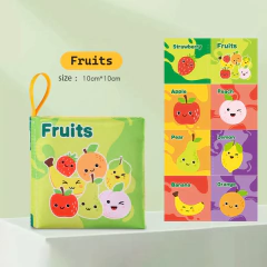 Soft Baby Tecido Livro Interativo Sensorial Atividade Pano Livro Para Bebês Primeiro Educacional Montessori Aprendizagem Precoce Jogo - comprar online