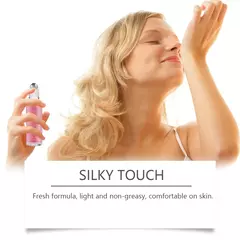 Spray de perfume rosa portátil para mulheres, duradouro, glamour, fresco, fragrância leve, feromona não-nicotina, presente, charme