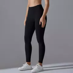 Imagem do Leggings de cintura alta sem costura para mulheres, calças justas femininas, push up, calça de ioga, ginásio Fitness, cintura V, esportes, 2022