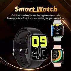 Imagem do LAXASFIT-Android IOS relógio inteligente para homens e mulheres, 1,73 "tela colorida, toque completo, discagem personalizada, Bluetooth Talk, Novo, 2024