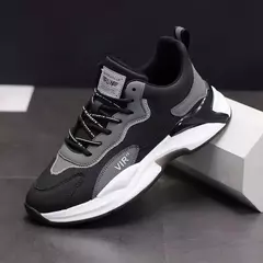 Sapato masculino casual de malha com tudo combina, desodorante de fundo macio, tênis respirável, novo para primavera e outono, 2023 - Wolf Magazine