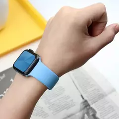 Pulseira de Silicone para Apple Watch, Pulseira Esportiva, iWatch Series 8, 7, 6 - Wolf Magazine