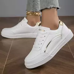 Tênis de skate casual para mulheres, sapatos femininos, tênis, bling, venda quente - Wolf Magazine