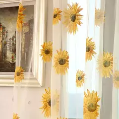 Tule Floral em Cortinas Puras, Tratamento Janela, Painel Persianas, Sala de estar, Quarto, Cozinha, Sombra, Roxo, Peônia