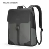 Mark Ryden-Mochila impermeável para laptop de grande capacidade para homens, mochilas casuais masculinas, bolsa de viagem de negócios, mochilas escolares de 15,6";;VERDADEIRO;;"MR 1622 BLACK,16 polegadas