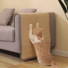 Anti gato risco sofá proteção artefato gato scratch board almofada patas de gato afiar esteiras enviar prego fixo brinquedos do gato - comprar online