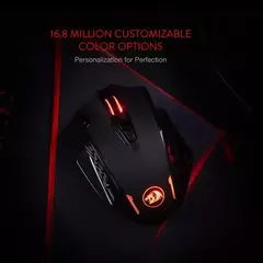 Redragon-M913 Mouse óptico sem fio RGB Gamer, 16000 DPI, com fio 2.4Ghz, 16 botões programáveis, preto ou branco na internet