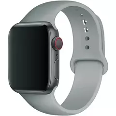 Pulseira de Silicone para Apple Watch, Pulseira Esportiva, iWatch Series 8, 7, 6 na internet