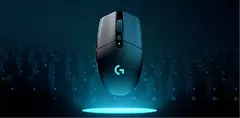 Imagem do Logitech-g304 mouse gamer sem fio, sensor hero 12k, 12000dpi, 6 botões programáveis, compatível com pc e macos