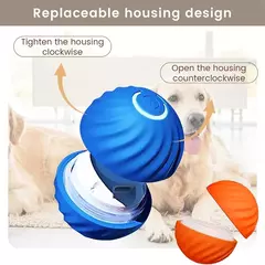 Bola de brinquedo inteligente para cachorro, brinquedo interativo eletrônico para animais de estimação, bola móvel, usb, movimento automático, saltando para filhote de cachorro, presente de aniversário, produtos para gatos