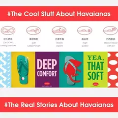 Havaianas-sandálias de praia, cor sólida, antiderrapantes, resistentes ao desgaste, confortáveis, macias, de praia - Wolf Magazine