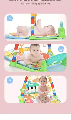 Baby Music Rack Play Mat, Kid's Rug, Puzzle Tapete, Teclado Piano, Infantil Playmat, Educação precoce Ginásio, Crawling Game Pad Toy, 16 Estilos