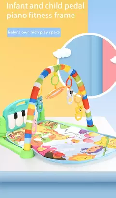 Baby Music Rack Play Mat, Kid's Rug, Puzzle Tapete, Teclado Piano, Infantil Playmat, Educação precoce Ginásio, Crawling Game Pad Toy, 16 Estilos - Wolf Magazine