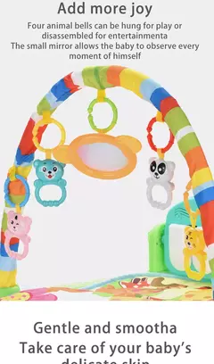 Baby Music Rack Play Mat, Kid's Rug, Puzzle Tapete, Teclado Piano, Infantil Playmat, Educação precoce Ginásio, Crawling Game Pad Toy, 16 Estilos