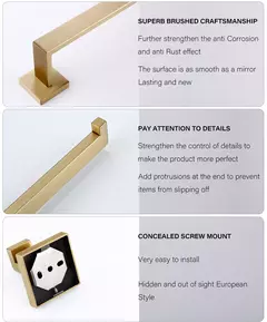 Escovado Ouro Acessórios Do Banheiro Conjunto, suporte Da Escova Do Vaso Sanitário, suporte Do Papel Higiênico, Barra De Toalha, Cremalheira Do Trilho, Gancho De Cabide, Hardware Saboneteira