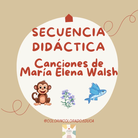 Secuencia Didáctica- Canciones de María Elena Walsh - Pre-silábicos