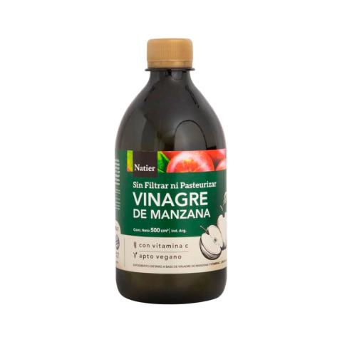 NATIER Vinagre de manzana 500 ml
