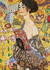Quebra-cabeça Mulher Com Leque Gustav Klimt 2000 Peças - comprar online