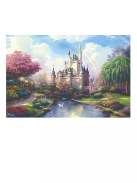 Quebra-Cabeça Castelo da Cinderela 1000 Peças de Madeira – "Dream Castle" | Pôster Real, Cola e Separadores - comprar online