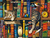 Quebra-cabeça Gato De Charles Wysocki "Frederick the Literate" 1000 Peças - comprar online