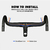 Manillar Integrado de Ruta Carbono TR5500 Toseek - comprar online