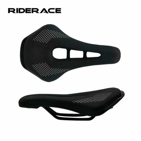 Asiento MTB/Paseo Aluminio Riderace Negro