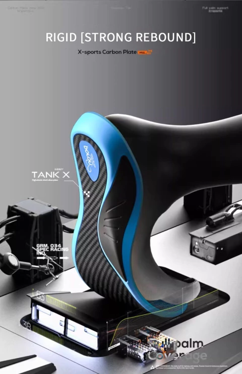 Plantilla con Fibra de Carbono para Deporte