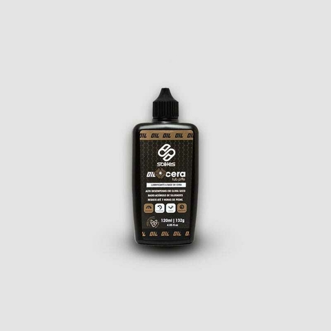 Lubricante de Cadena para Seco a base de cera Solifes 120ml