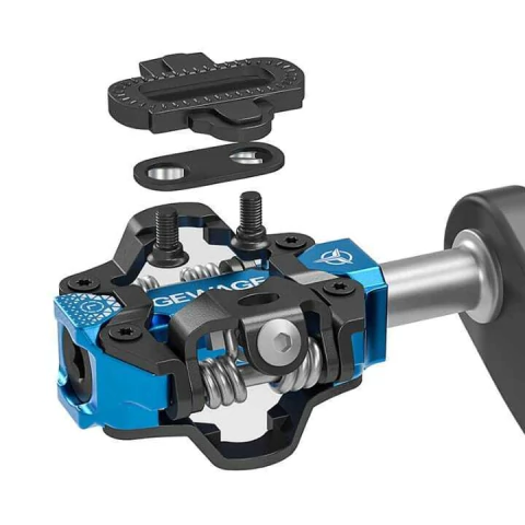 Pedales para MTB aluminio Gewage