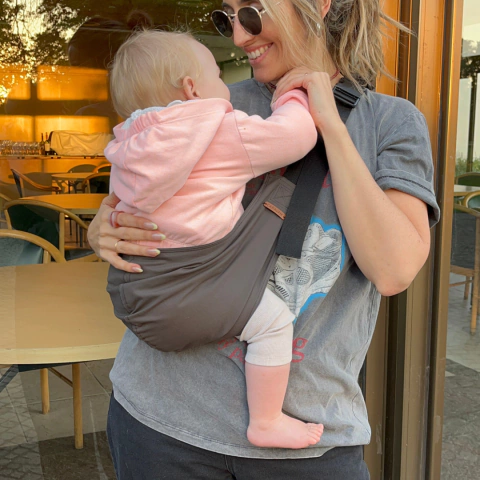 Portabebés Grafito - comprar online