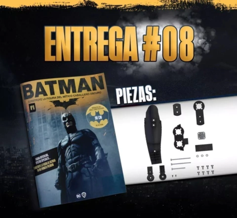 BATMAN #8Construye la figura del mítico caballero oscuro