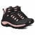 Bota Adventure Feminina Para Trilha Palmilha Gel Preto e Rosa N7 na internet