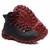 Bota Adventure Para Trilha Palmilha Gel N7 Preto Vermelho - Franboots