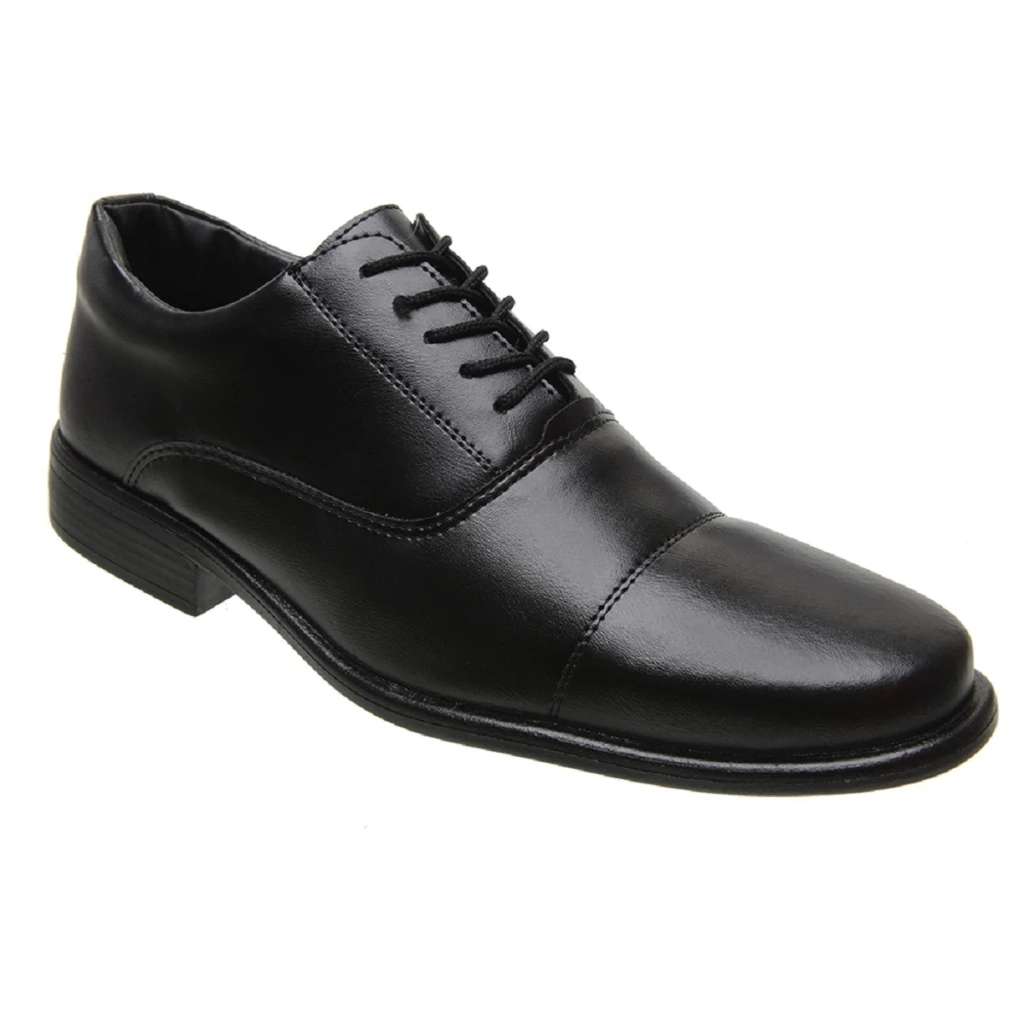 Sapato Militar Formal Couro Masculino Oxford Esporte Fino Fosco 12010