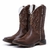 Bota Texana Country Cano Alto Couro Legítimo Premium Bico Quadrado Way 9003 - comprar online
