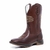 Bota Texana Country Cano Alto Couro Legítimo Premium Bico Quadrado Western 9006 - Franboots