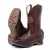 Bota Texana Country Cano Alto Couro Legítimo Premium Bico Quadrado Western 9006 - loja online