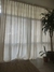 Juego de cortinas (2paños)de GASA con cabezal de PELLIZCO - comprar online