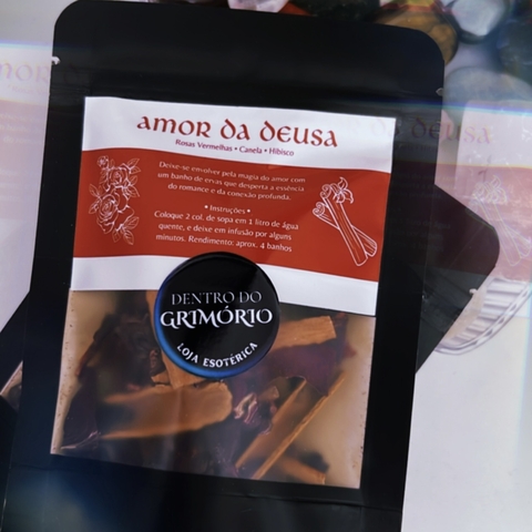 Banho Amor da Deusa - Romance e Conexão