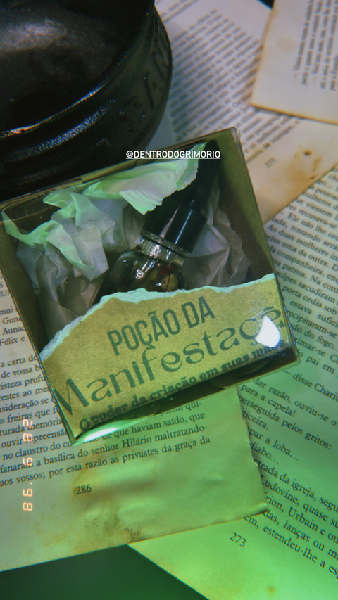 Óleo - POÇÃO DA MANIFESTAÇÃO - comprar online
