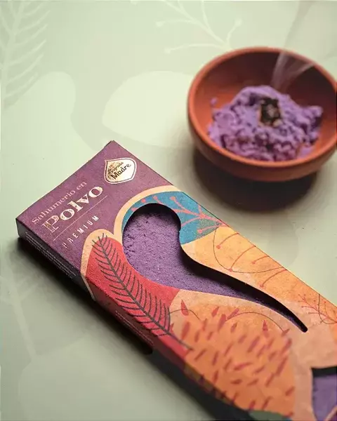 Incenso Em Pó Sagrada Madre - Lavanda