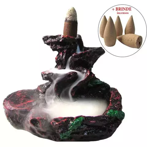 Incensário Cascata Montanha + Brinde