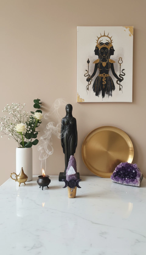 Hécate Trioditis - Vela Bee Ritualística - comprar online