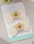 Parzinho de Laços Infantis | Coleção Flor de Algodão - Laços e Tiaras de Cabelo Infantis Para Meninas | Coisas di Irmãs